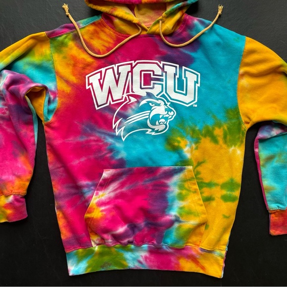 MV Sport Other - Western Carolina Colorful Tie-Dye Hoodie